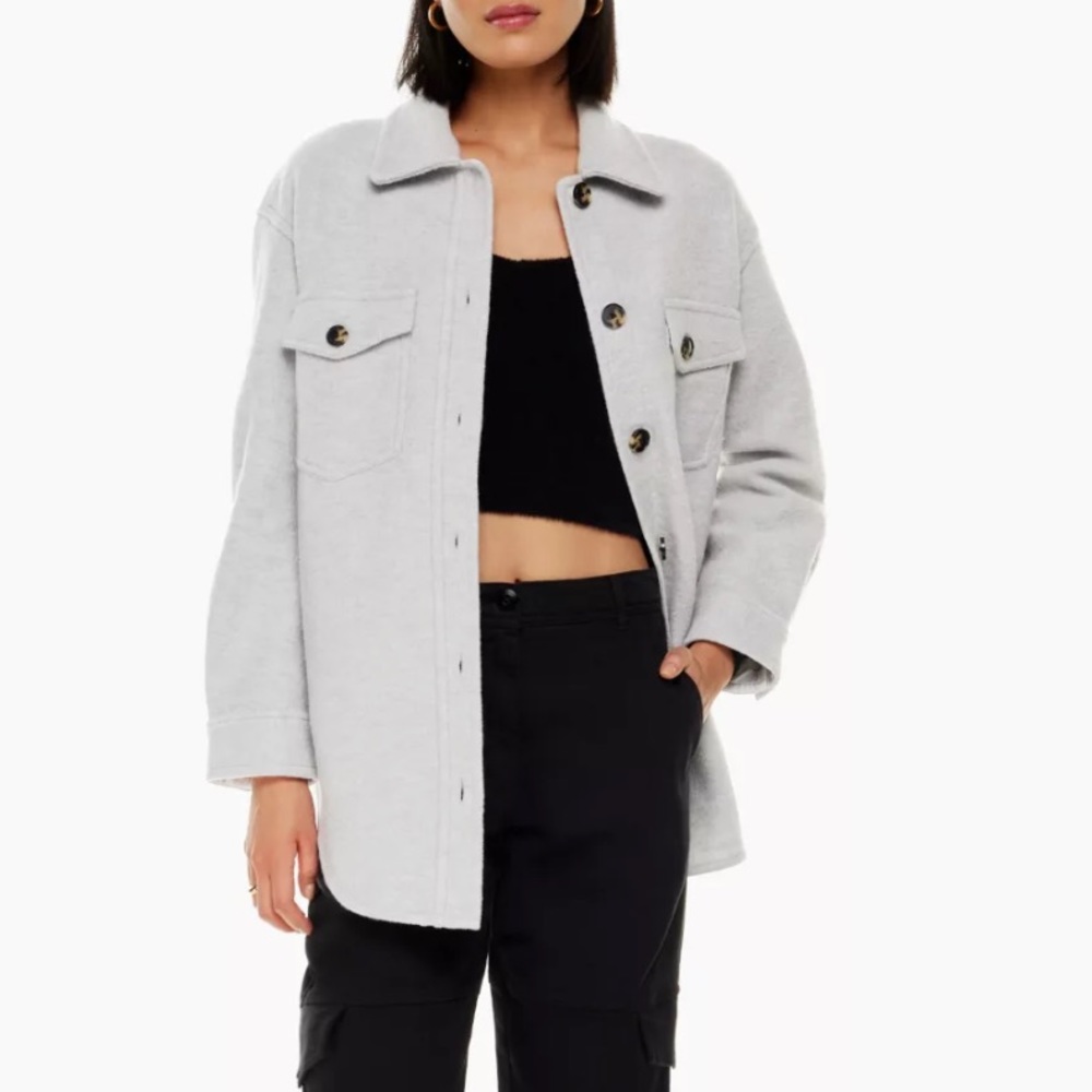 Aritzia Wilfred The Ganna Shirt Jacket